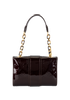 Vermont Avenue, £720, Handbags, Burgundy, Patent Leather, Back view